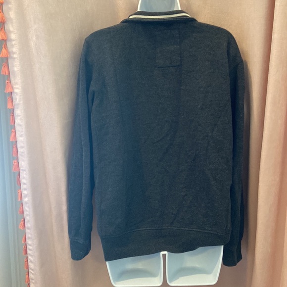 Triblend sweats league University of Tampa (UT) Women's quarter zip Grey Small - Picture 4 of 5